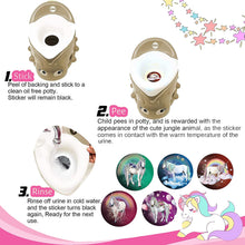 Magic Potty Stickers | Unicorn Design
