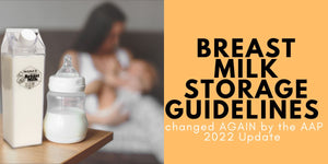 breast milk storage guideline