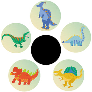 Magic Potty Stickers | Dinosaur Design