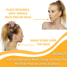 Neck Wrinkle Pads with Strap