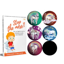 Magic Potty Stickers | Unicorn Design