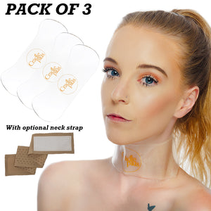 Neck Wrinkle Pads with Strap